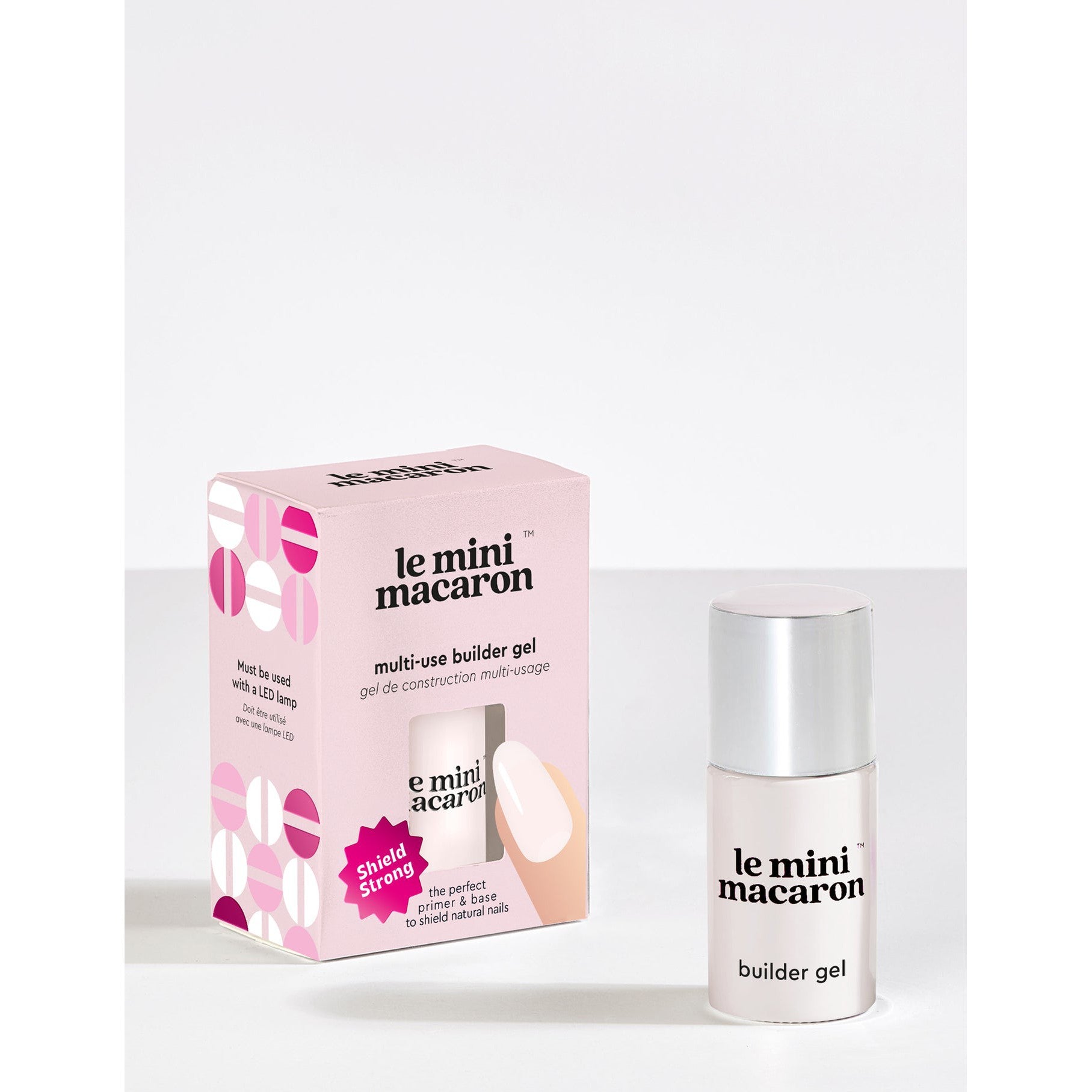 Le Mini Macaron - Multi-Use Builder Gel - Clear - Nail Extensions at Beyond Polish