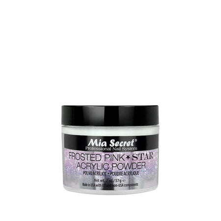 Mia Secret - Frosted Stars Acrylic Powder For Nails 2 Oz - Acrylic at Beyond Polish